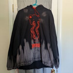 Teddy Fresh Bleached Drippy Bear Sweatshirt